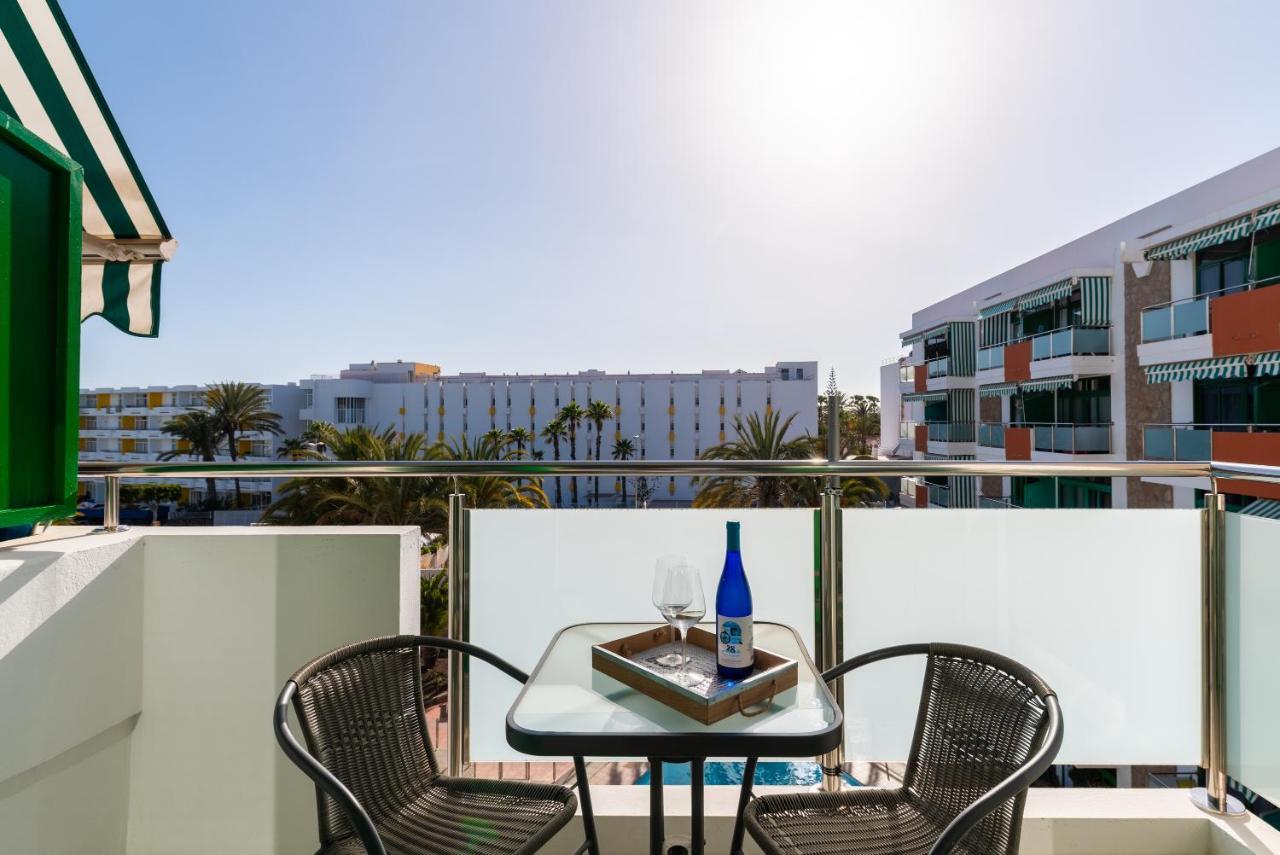 Apartment Palm Trees View Of The Dunes ปลายา เดล อิงเกลส ภายนอก รูปภาพ